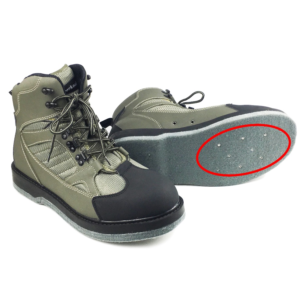 Hunting Boot Insole - Sinek balık ayakkabıları, tırnakları Aqua yukarı