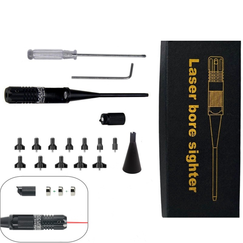 Laser Boresighter Kit - Lazer Boresigher Kiti 12 Adaptör .177