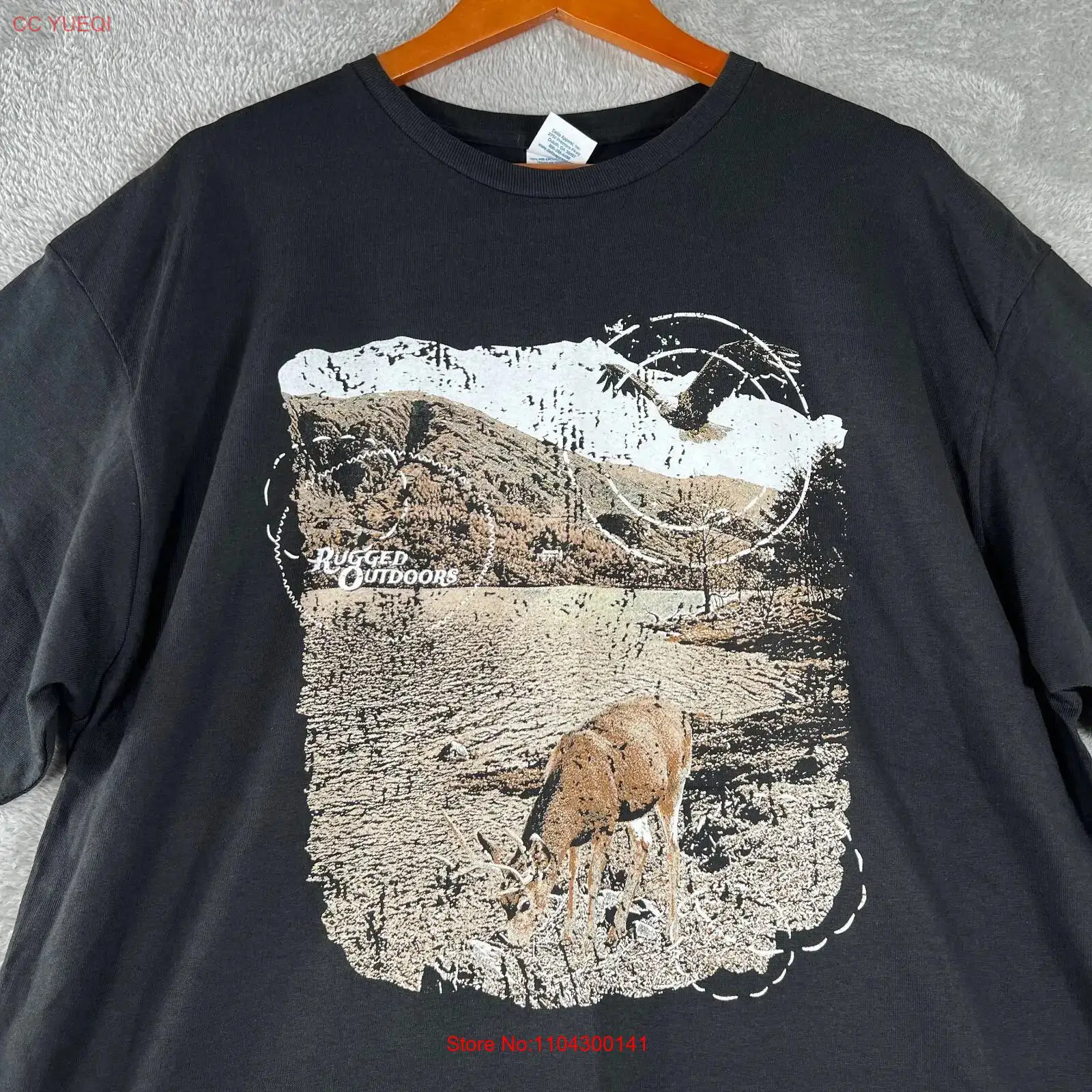 Hunting Outdoor Rug - Sağlam Açık Hava Doğa Tişörtü Erkek