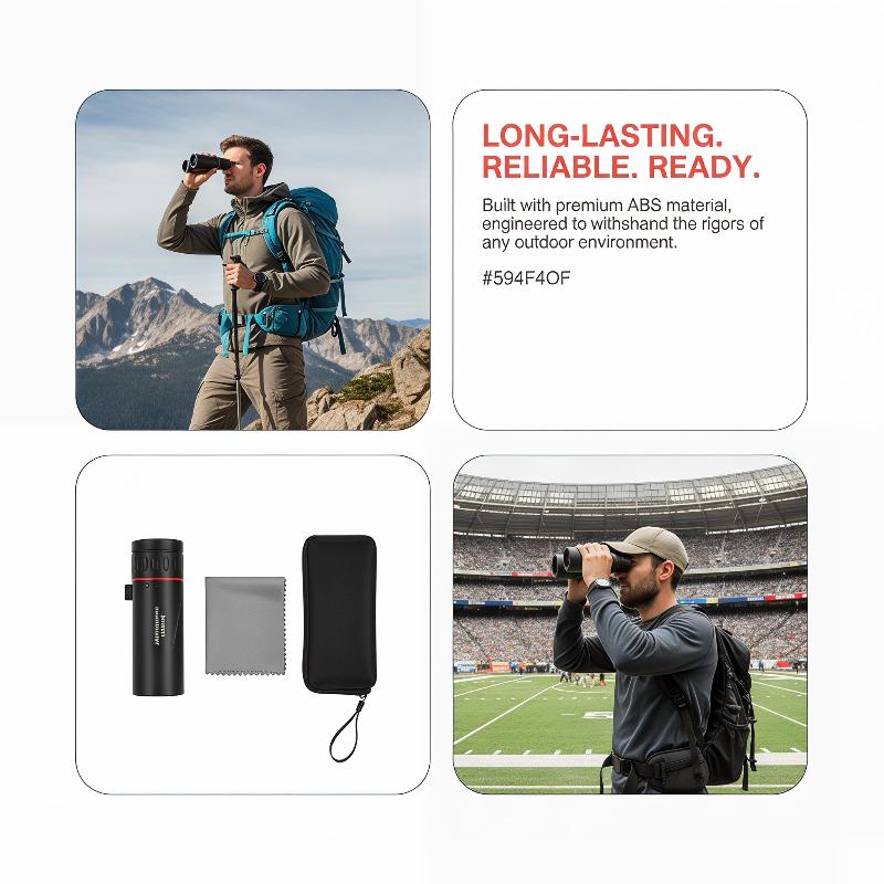 Hunting Outdoor Watch - HD Monoküler 40X60 Cep Boyutunda Gece