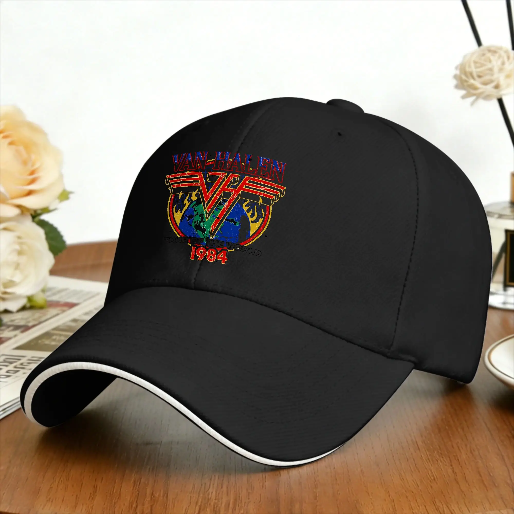 Yaz Van Halen Rock Müzik Grubu - Outdoor Hunting Logo incelemesi ve fiyatı