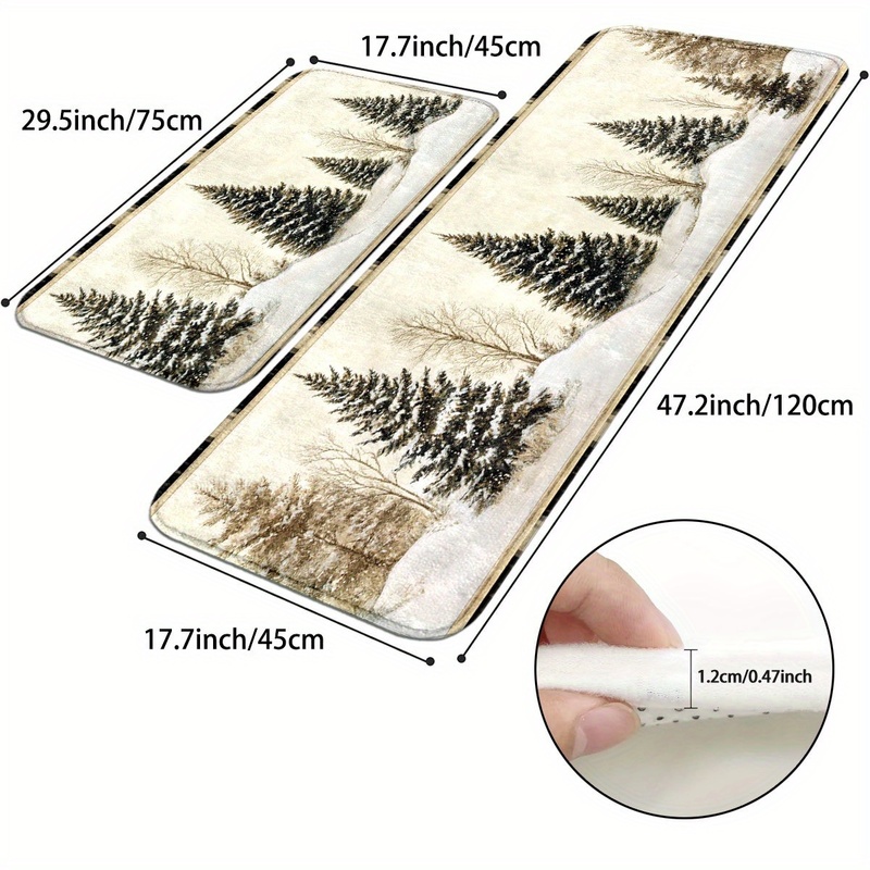VIKAMA Noel Halısı Kış Kar Man - Hunting Outdoor Rug incelemesi ve fiyatı