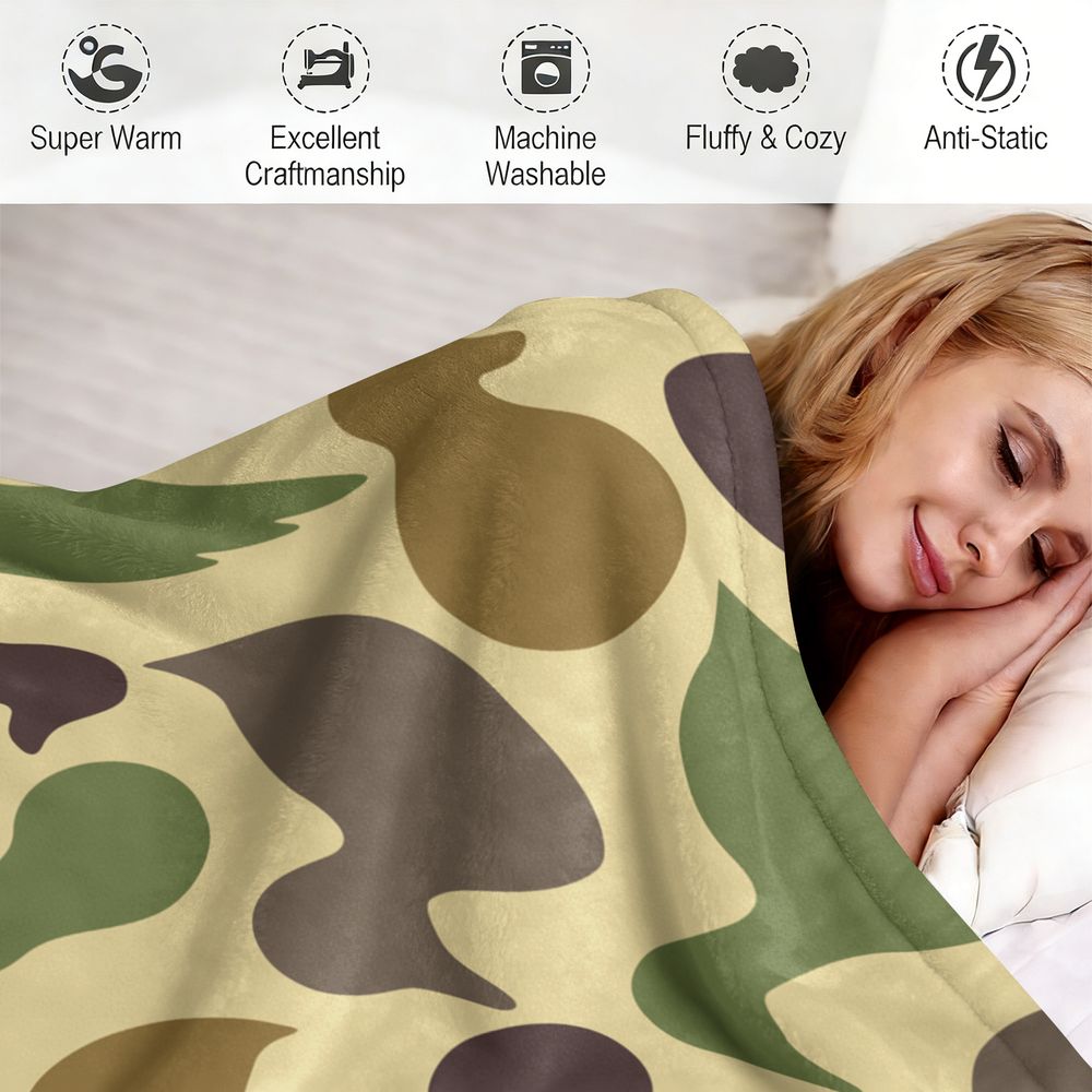 Ördek Desenli Flanel Battaniye - Hunting Outdoor Rug incelemesi ve fiyatı