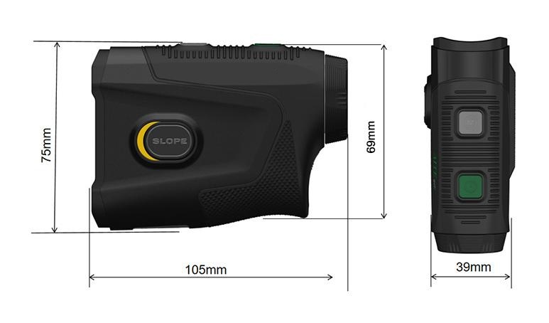 Yeni Mesafe Ölçer Golf IP54 Su - Outdoor Hunting Logo incelemesi ve fiyatı