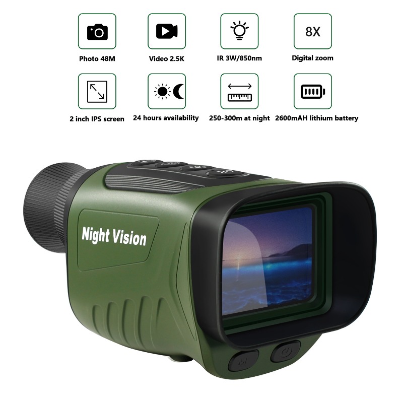 Tek Tüplü Kızılötesi Gece Görü - Hunting Outdoor Watch incelemesi ve fiyatı
