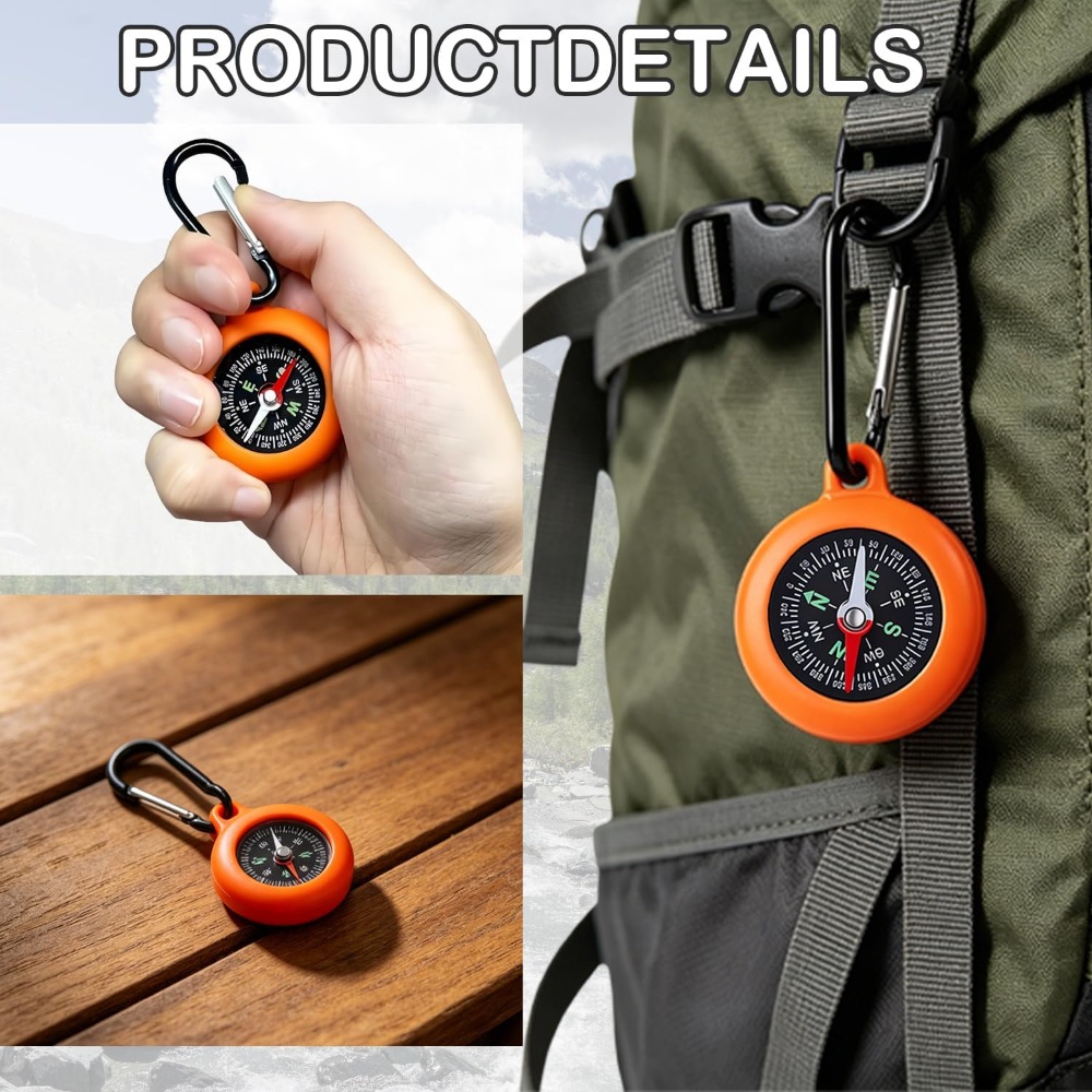 5-20 adet Mini pusula anahtarl - Outdoor Hunting Events incelemesi ve fiyatı